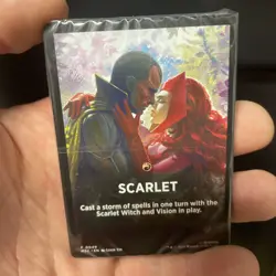 MTG Commander MSH Jumpstart M The Vision and Scarlet Witch #0707 - Image 1