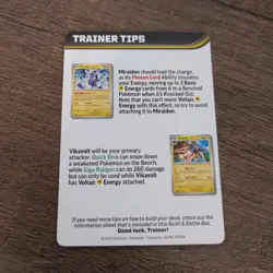 Mega Darkrai Trainer Tips [NM] - ME05: Pitch Black Pokemon TCG - Image 2