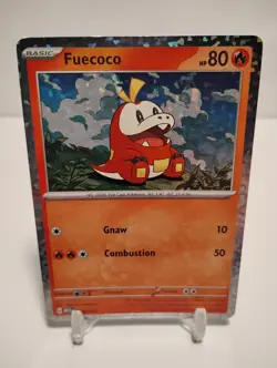 Fuecoco 002/015 M23 McDonald's Holo Rare Promo Pokemon TCG - Image 1