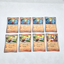 Pokemon Lot of 8: 4x Fuecoco 3x Crocalor 1x Skeledirge 23 36 38 Battle Academy L - Image 1