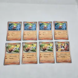 Pokemon Lot of 8: 4x Fuecoco 3x Crocalor 1x Skeledirge 23 36 38 Battle Academy L - Image 2