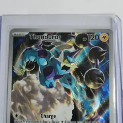 Pokemon Thundurus SVP EN 209 SV: Scarlet & Violet Promo Holo Basic 120 HP - Image 2