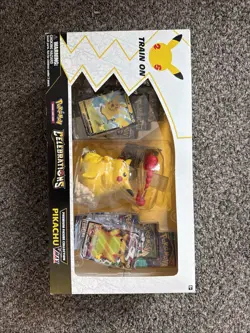 Pokemon TCG Celebrations Pikachu VMAX Premium Figure Collection Box Sealed 820650809408 - Image 2