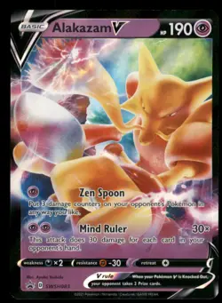 Alakazam V SWSH083 Holo Promo Sword & Shield Promo Pokemon Near Mint - Image 1