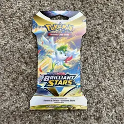 (Qty. 3)Pokemon Sword & Shield Brilliant Stars Hanger Booster Packs 2022 - Image 2