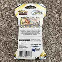 (Qty. 3)Pokemon Sword & Shield Brilliant Stars Hanger Booster Packs 2022 - Image 3