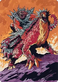 Kogla and Yidaro Art Card (61) - Art Series: MOM Magic the Gathering - Image 1