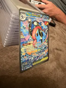 2026 POKEMON CRI EN-CHAOS RISING 116 MEGA GRENINJA EX SPECIAL ILLUST RARE MINT - Image 2