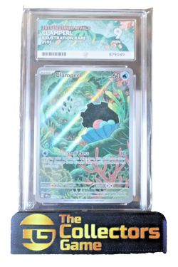 CLAMPERL 195/182 Illustration Rare 2025 Pokemon TCG Destined Rivals ACE 9 - Image 1