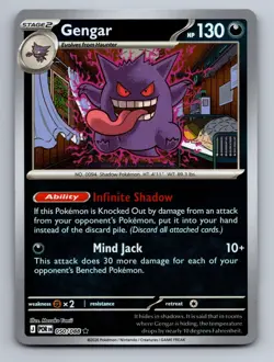 Gengar 050/088 Rare Perfect Order Pokemon Near Mint Reverse Holo - Image 1