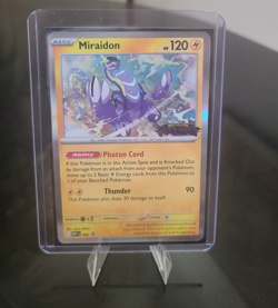 *Prerelease* Miraidon Build & Battle Promo MEP082 - Pokemon TCG Pitch Black Mint - Image 1