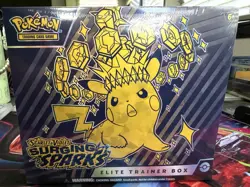 Pokemon TCG Scarlet & Violet Surging Sparks Elite Trainer Box ETB Sealed - Image 1