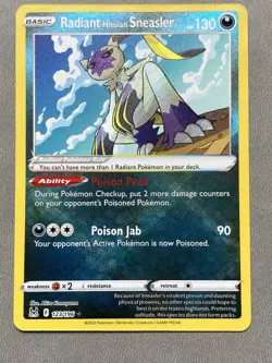 Radiant Hisuian Sneasler 123/196 | SWSH - Lost Origin | Pokemon NM - Image 1