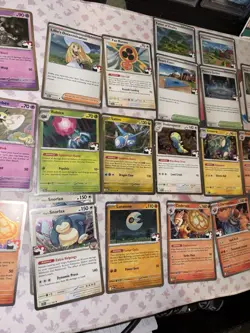 Pokemon Prize Pack Series 8 Lot With Swirls Latios Budew Snorlax Lillies - Image 3