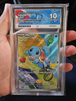 Pokemon First Partner Kanto Starters ACE 10 Gem Mint Inc. Guards Sequential Set - Image 2