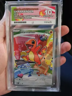 Pokemon First Partner Kanto Starters ACE 10 Gem Mint Inc. Guards Sequential Set - Image 3