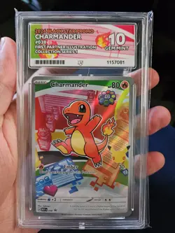 Pokemon First Partner Kanto Starters ACE 10 Gem Mint Inc. Guards Sequential Set - Image 2
