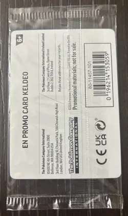 Keldeo 019/086 Chaos Rising Stamped Promo | Barnes & Noble Exclusive | *Sealed* - Image 2
