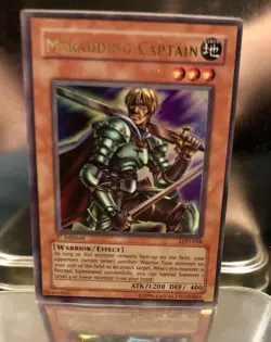Yu-Gi-Oh! Marauding Captain LOD-018 1st Ed Ultra Rare Legacy Of Darkness NM - Image 1