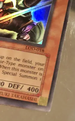 Yu-Gi-Oh! Marauding Captain LOD-018 1st Ed Ultra Rare Legacy Of Darkness NM - Image 4