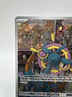 Dhelmise 091/084 Pitch Black Illustration Rare IR Pokemon TCG NM - Image 3