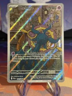 Pokemon TCG - Dhelmise 091/084 - IR Illustration Rare Pitch Black NM - Image 1