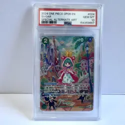 PSA 10 Sugar OP06-024 SP - Graded One Piece Card - Image 1