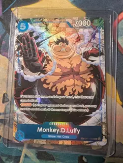 Monkey.D.Luffy OP11-058 TR Treasure Rare - Carrying On His Will (OP13) NM - Image 1
