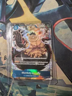 Monkey.D.Luffy OP11-058 TR Treasure Rare - Carrying On His Will (OP13) NM - Image 5
