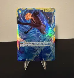 One Piece Sanji OP06-119 Wings of the Captain Secret Rare Alt Art Foil EN - Image 1