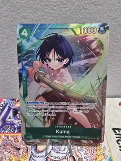 Kuina One Piece TCG OP12-026 Best Selection Vol. 5 English Alt Promo - Image 1