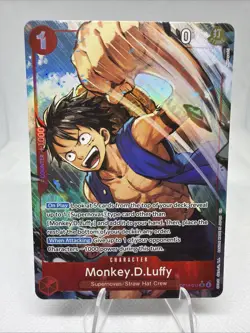 Monkey.D.Luffy RARE SUPER ALT ART - The Azure Sea’s Seven - OP14-013 - Image 1