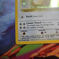 Kangaskhan 5/64 Holo Jungle Pokemon Card - Image 5