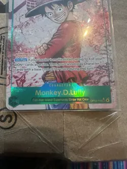 Monkey D. Luffy OP13-118 SEC Alt Art One Piece Card Game English Bandai - Image 2