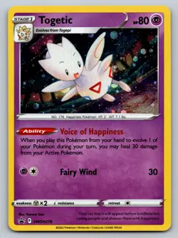Togetic Holo Promo SWSH: Sword & Shield Promo Cards SWSH276 NM - Image 1