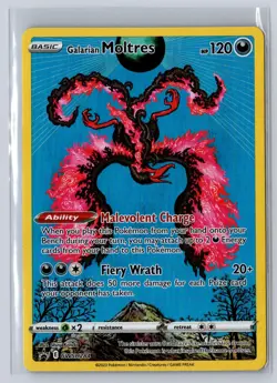 SWSH: Sword & Shield Promo Cards #SWSH284 Galarian Moltres - Image 1