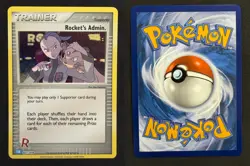 POKEMON RAW ROCKET'S ADMIN CLB 027/034 HOLO TRADING CARD GAME CLASSIC NM PKM-107 - Image 1