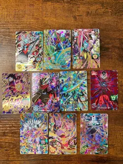 Bandai Super Dragon Ball Heroes cards 10 Ultimate Rare CARDs SET trading card - Image 1