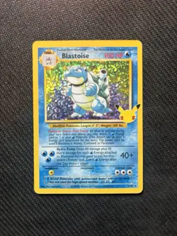 Pokemon TCG Blastoise Celebrations 25th Anniversary Card 2/102 Mint Condition. - Image 2