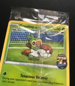 Grookey On The Ball 003/005 Futsal Pokemon Card PROMO UK Exclusive NEW SEALED - Image 3