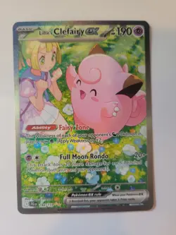 Lillies Clefairy EX Secret Illustration Card 184/159 Sir Journey Together - Image 1