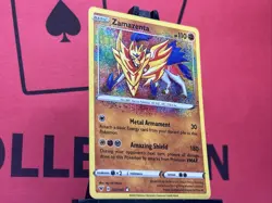 Zamazenta 102/185 Vivid Voltage Amazing Rare Holo 2020 Pokemon TCG Card - Image 4