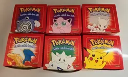 Pokemon-Special Edition 23K Gold Plated Card Lot-Burger King-x6 - Image 1
