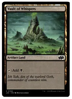 Vault of Whispers #0780 (J25) Foundations Jumpstart 2025 Common MTG - Image 1