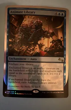 Animate Library The List Reprints Foil Mtg M/NM Rare! - Image 1