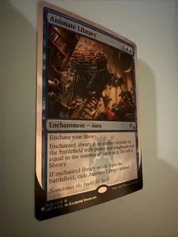Animate Library The List Reprints Foil Mtg M/NM Rare! - Image 2