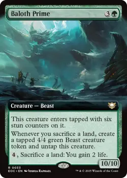 Baloth Prime (Extended Art) - EOC - 33 NM/LP - Image 1