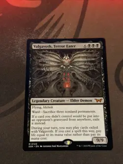 MTG Valgavoth, Terror Eater Duskmourn House of Horror - Image 1