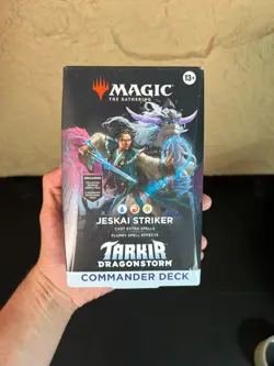 Magic The Gathering Tarkir Dragonstorm Jeskai Striker Commander Deck New - Image 1