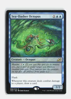 Sea-Dasher Octopus 66 Ikoria: Lair of Behemoths MTG LP - Image 1